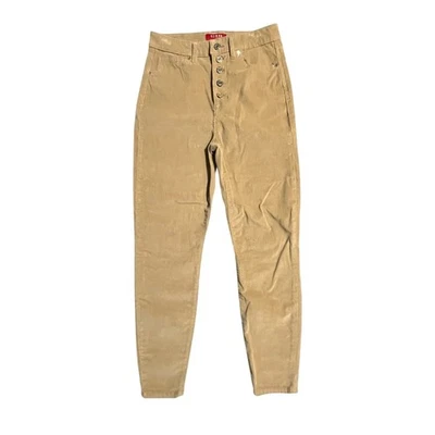 Pantalones ajustados Guess para mujer de pana tiro alto con botones talla 28 Foto 1 de 4