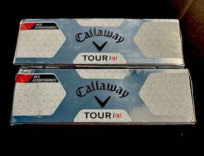 NUEVO Dos Cajas (6 Pelotas) Callaway Hex Tour Golf Tour I(S) Control Lado Verde Suave Foto 1 de 2