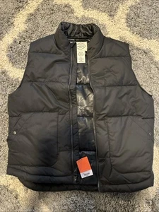 Men’s Vest- St. Johns Bay Puffer Vest Men’s Large Black Polyester Outdoors - Picture 1 of 3
