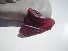 Sea Glass, Vintage Red with a Pattern