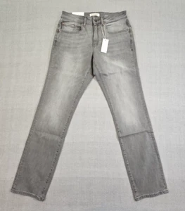 Warp + Weft Ord Jeans Men's W31 L32 Chicago Straight Smoke Gray Quiet Luxury - Picture 1 of 16