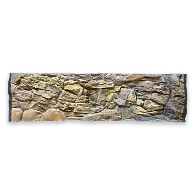 Aquarium 3D Rückwand Aquariumrückwand Rock 200x60cm Felsnachbildung Malawi Stein - Bild 1 von 4