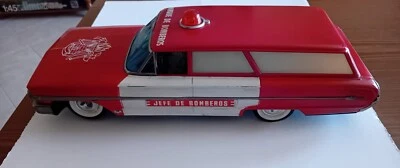 Modello auto Bomberos-Jefe de Bomberos - RICO anni '70 - con scatola originale - Immagine 1 di 4