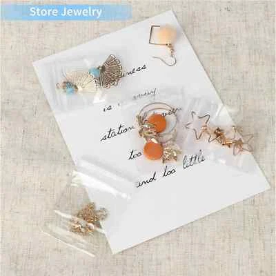 Bolsas transparentes, pequeñas, con cierre de cremallera, 100ct, resistentes a pinchazos Foto 1 de 4