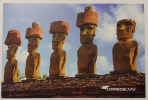 Chile 2023 Postcard CorreosChile Rapa Nui Isla de Pascua Easter Island - Picture 1 of 2