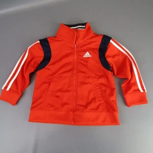 Adidas Full Zip Sweatshirt Jungen Größe 3T sportliche Trainingsjacke - Bild 1 von 5