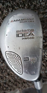 42 IN ADAMS IDEA TIGHT LIES 3 iWOOD 17 DEG 3 HYBRID W REG GRAPHITE - Picture 1 of 4