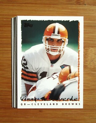 1995 Topps Football CLEVELAND BROWNS Team Set - Carl Banks - Image 1 of 3