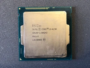 Intel Core i3-4130 3.40GHz SR1NP LGA1150 Dual-Core CPU Processor TESTED - Picture 1 of 1