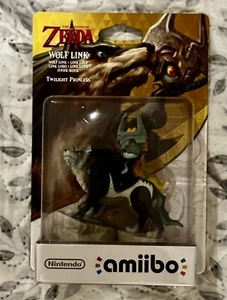 Amiibo Zelda Wolf Link (NEW, First Print, 2016) - Foto 1 di 1