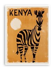 Art Kenya Travel Poster Vintage Rare Hot New 12x16"  XR2865