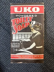 Vintage UKO Toilet Soap NOS box FULL 1940 ERA - Picture 1 of 5