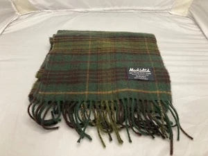 Mackintosh made in Scotland 100% pure new wool plaid scarf - Picture 1 of 3