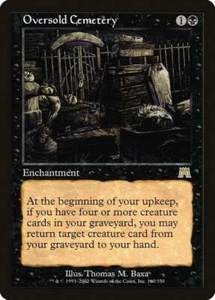 Magic The Gathering MTG OVERSOLD CEMETERY Onslaught NM Near Mint - Picture 1 of 1