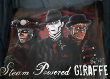 Steam Powered Giraffe full sized wall Poster autographed signed 