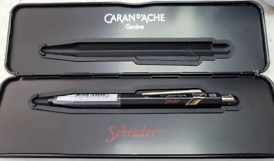 Caran D'ache +849 Black Pen New Boxed - Shrader edition limited Free UK Postage - Image 1 of 3