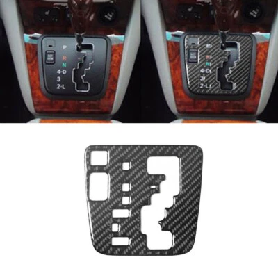 Cubierta de cambio de marchas de fibra de carbono para LEXUS RX330 2004-2006 RX350 2006-2009 Foto 1 de 4
