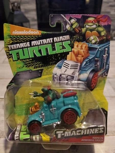 Teenage Mutant Ninja Turtles  T-Machines RAPH in Armored Truck TMNT 2015 RARE - Picture 1 of 4