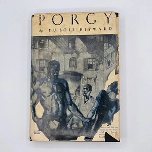 VTG Porgy Hardcover Book by Du Bose Heyward Theodore Nadejen 1925 w/ Dust Cover - Foto 1 di 20