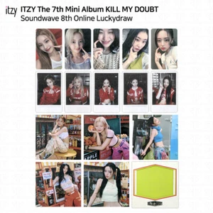 ITZY KILL MY DOUBT Soundwave 8th Online Luckydraw Photocard Benefit Square Photo - Picture 1 of 53