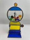 Stained Glass 3D Free Standing Bubble Gum Machine Figure Figurine