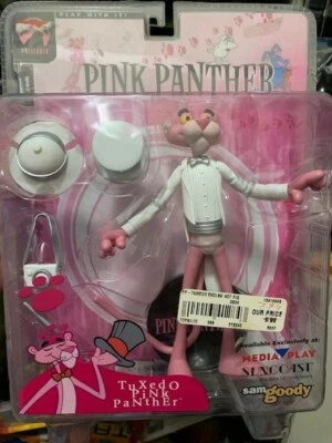 Pink Panther Tuxedo Exclusive Action Figure New 2004 CIB RARE - Image 1 of 3