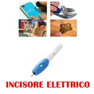 Fresa Elettrico Penna Incisore Incidere Metalli Vetro Incisioni Legno Engrave ty - Foto 1 di 8