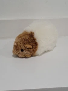 Small Peruvian Handmade Guinea Pig Stuffed Animal made with Alpaca Fur 8" x 5" - Picture 1 of 8
