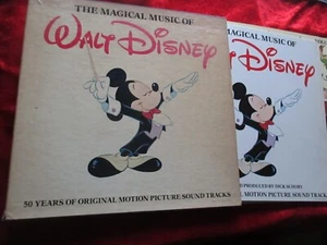 Walt Disney - The Magical Music of ~ 50 Years (1978) USA 4LP Box + 52p. Booklet - Imagen 1 de 4