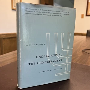 Understanding the Old Testament 2nd ED Bernhard W. Anderson 1966 HCDJ - Picture 1 of 16