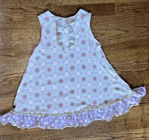 Matilda Jane Rüschen Top Gr. 8 Jahre ärmellos - Bild 1 von 7