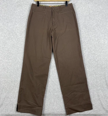Horny Toad Wide Leg Chino Trouser Pants Womens Size 10 - Image 1 of 4
