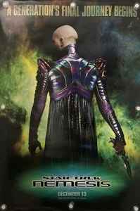 STAR TREK: NEMESIS Original One Sheet Movie Poster - 2002 - Picture 1 of 5