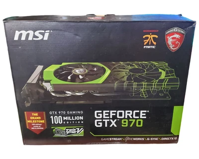 MSi GeForce GTX 970 Gaming 100 Million Edition 4GB GDDR5 Video Card - Image 1 of 4
