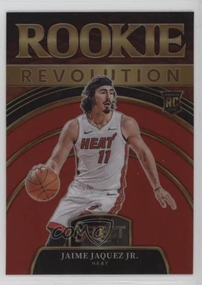 2023-24 Panini Select Rookie Revolution Red Prizm Jaime Jaquez Jr #23 RC - Image 1 of 2