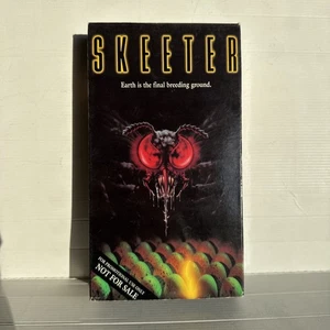 Skeeter VHS (1994) Horror Movie Creature Feature 90s Sci-fi New Line VG Promo - Picture 1 of 5