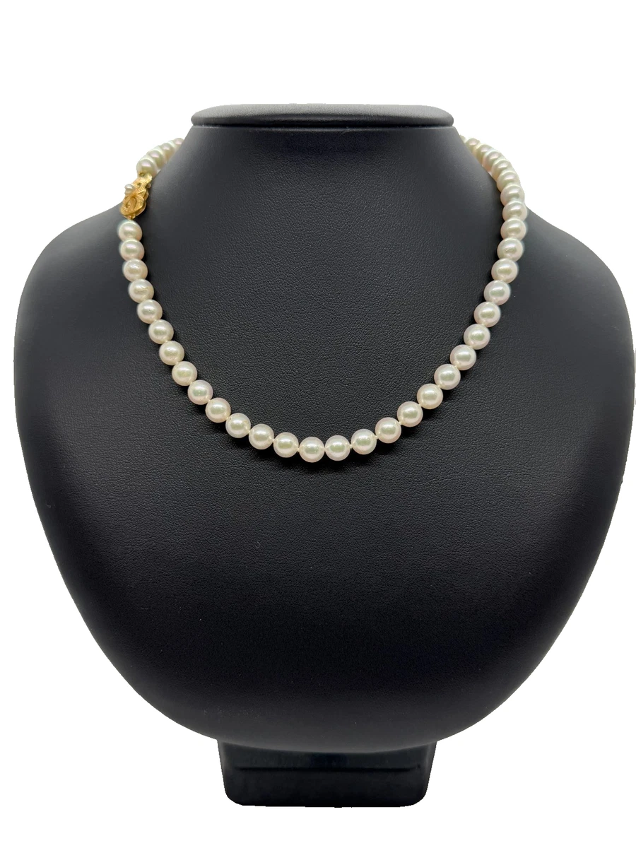 Mikimoto Pearl Yellow Gold 18k Fine Necklaces for sale | eBay