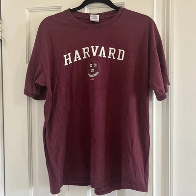 Camiseta De Colección Harvard Adulto Logo Oficial Escudo Escolar, Camiseta Unisex Talla Grande Foto 1 de 4