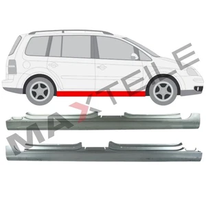 Für Volkswagen Touran 2003-2010 5 Tür Voll Schweller Reparaturblech/ L+R Paar - Bild 1 von 8