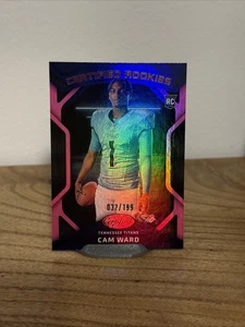 2025 Panini Certified Cam Ward Certified Rookies Mirror Pink /199 RC - Picture 1 of 2