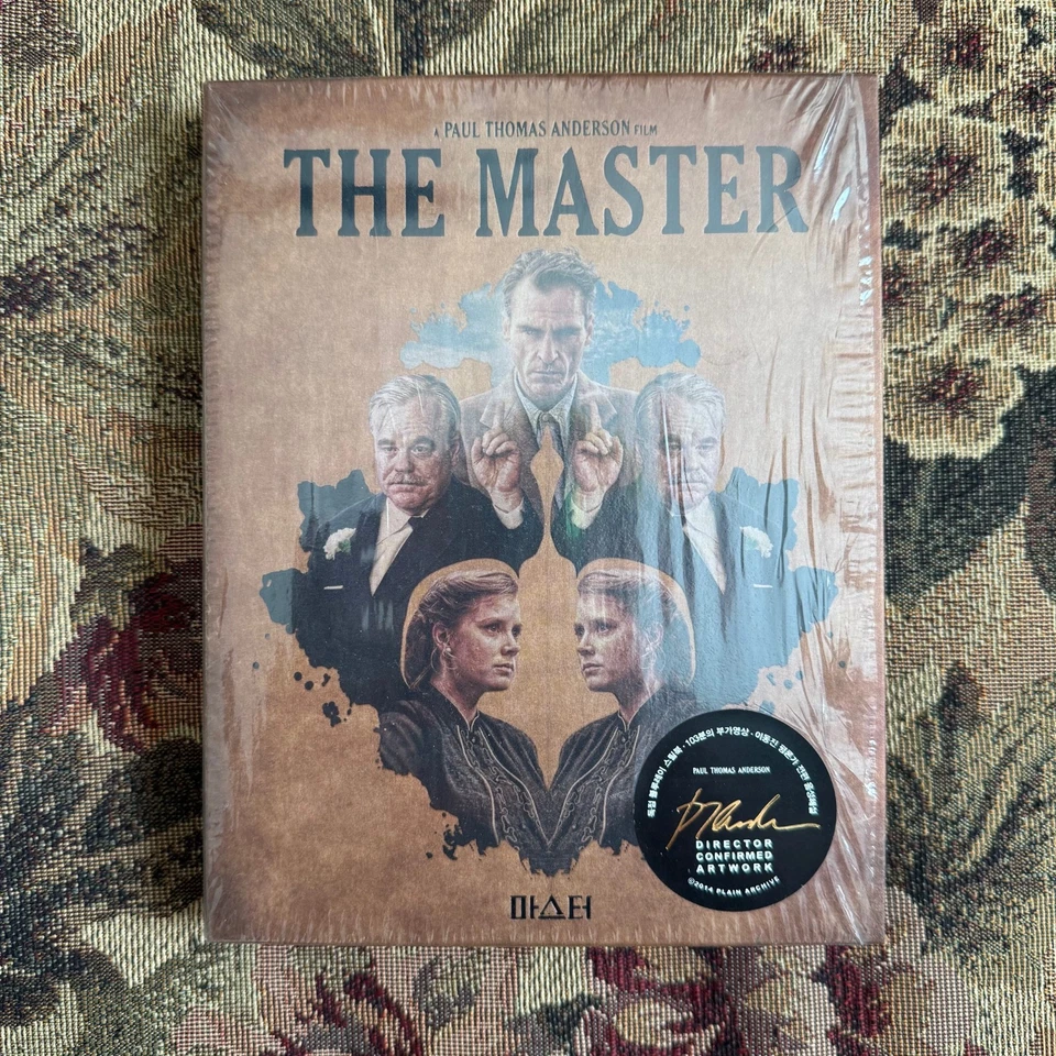 The Master Paul Thomas Anderson Plain Archive Full Slip Blu-ray OOP Foto 1 de 2