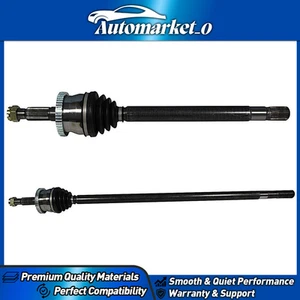 Front CV Joint Axle Shaft Pair Set for 99-04 Grand Cherokee w/ Quadra Drive 4WD - Picture 1 of 5