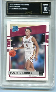 2021 Scottie Barnes Chronicles Donruss Rated Rookie Gem Mint 10 #32 - Picture 1 of 1