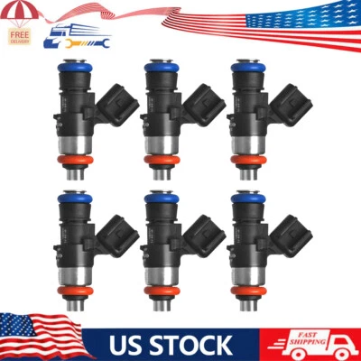 6X Genuine  Fuel Injector For Ford Mercury Mazda CX-9 Lincoln 3.5L 3.7L - Image 1 of 4