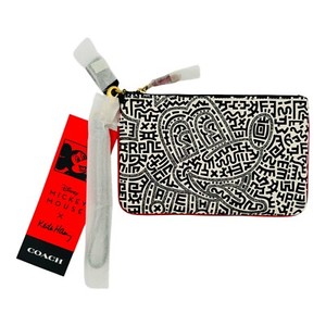 Coach Disney Mickey Mouse Keith Haring Special Edition Clutch Wristlet