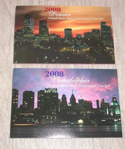 2008 - 2013 P & D US Mint Sets Uncirculated Original Mint Sealed Packaging 6 Set - Picture 1 of 15