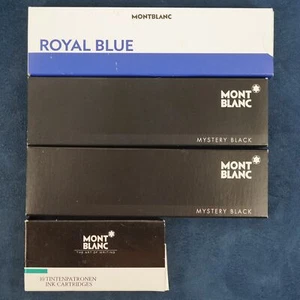 Assorted Lot of Montblanc Pen Refills, Ballpoint & Fountain, New Old Stock - Picture 1 of 4