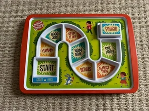 New - Genuine Fred Dinner Winner Kids Dinner Tray Plate Eat to Win - Original - Picture 1 of 5