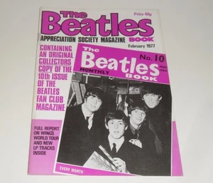 THE BEATLES APPRECIATION SOCIETY MAGAZINE BOOK - FEBRUARY 1977 - NUMBER 10 - Picture 1 of 1
