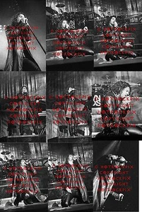 16 FOTOS DIFERENTES 4X6 DE MICHAEL HUTCHENCE DE INXS EN SET DE CONCIERTO #3 - Imagen 1 de 2